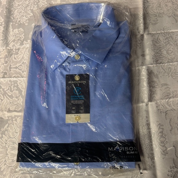 Madison Other - Madison Men's Sky Blue Dress Shirt